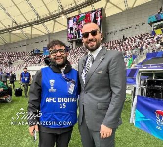 عکس | دو عضو ایرانی AFC در مسابقات انتخابی المپیک