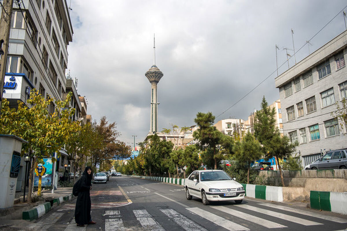 بارش برف و باران در تهران؛ پیش‌بینی هوا تا روز دوشنبه