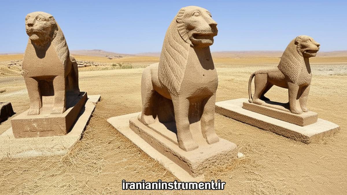 معرفی قبرستان شهسوار (گورستان شیرهای سنگی ایذه)