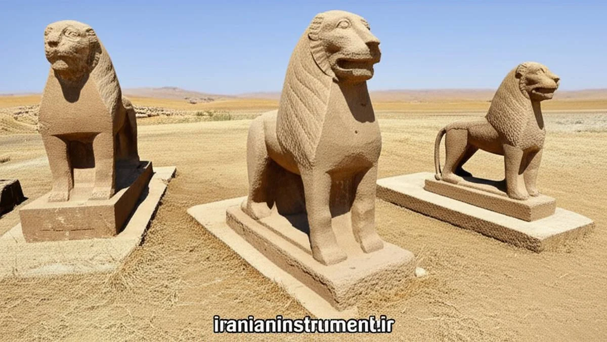 معرفی قبرستان شهسوار (گورستان شیرهای سنگی ایذه)