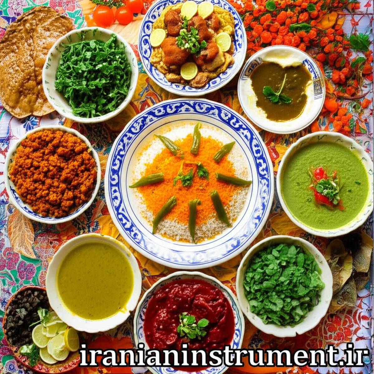 معرفی غذاهای محلی شیراز با طعم های جادویی