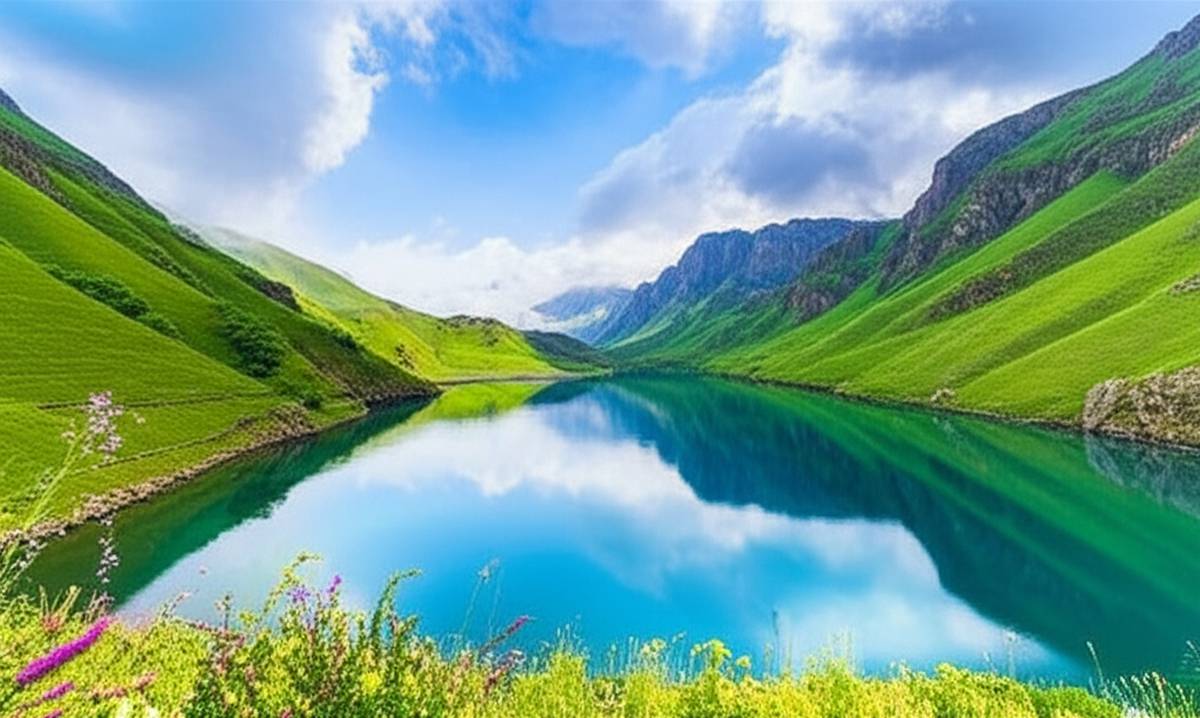 معرفی دریاچه اوان الموت