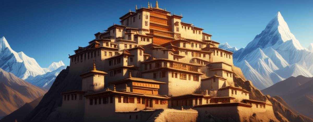 معرفی عمارت تیکسی گامپا