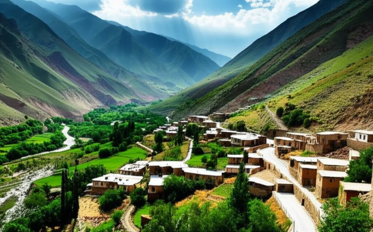 **روستای لالان فشم - معرفی جامع، جاذبه ها و مسیر دسترسی**
