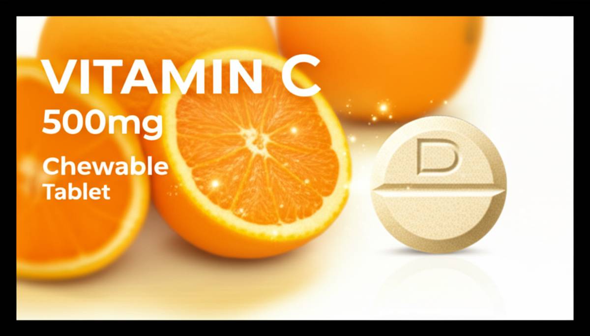بررسی قرص جویدنی ویتامین C 500 میلی گرم دنیا دارو