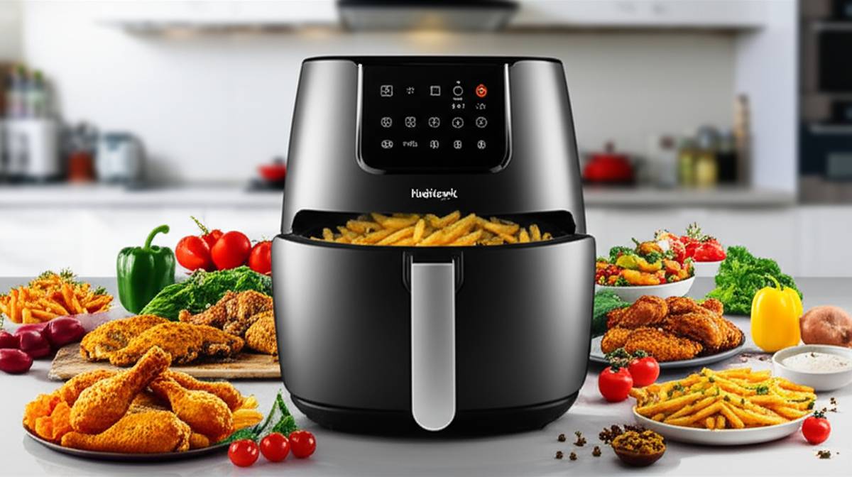 نقد و بررسی کامل سرخ کن بدون روغن نوتریکوک AFS200