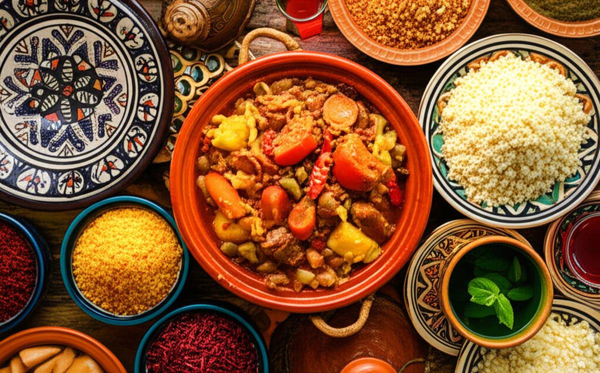 غذاهای مراکشی - معرفی کامل طعم های اصیل و دلپذیر (راهنمای جامع)