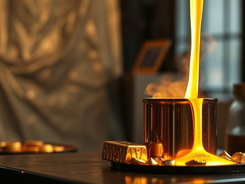 آموزش طلای آبشده | راهنمای صفر تا صد خرید و سرمایه گذاری