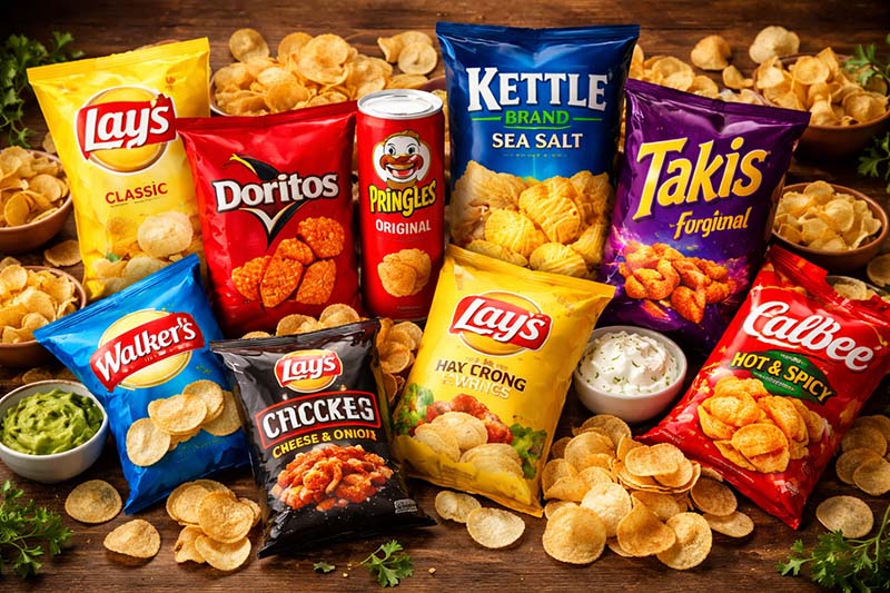 بهترین برند چیپس در جهان